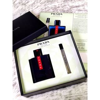 black prada gift set|prada carbon 100ml gift set.